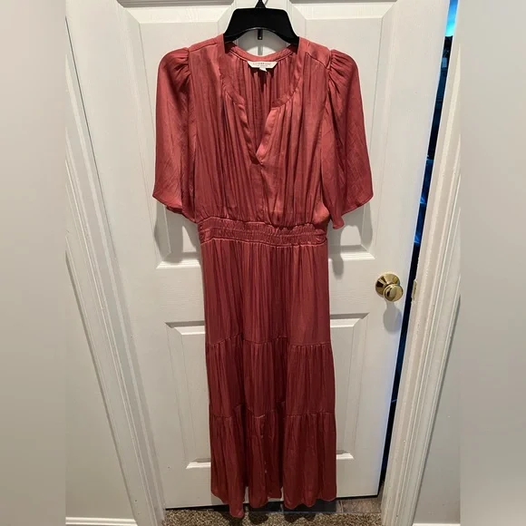 Liverpool | Dresses | Liverpool Elegant Pink Maxi Dress New Medium With  Pockets | Poshmark